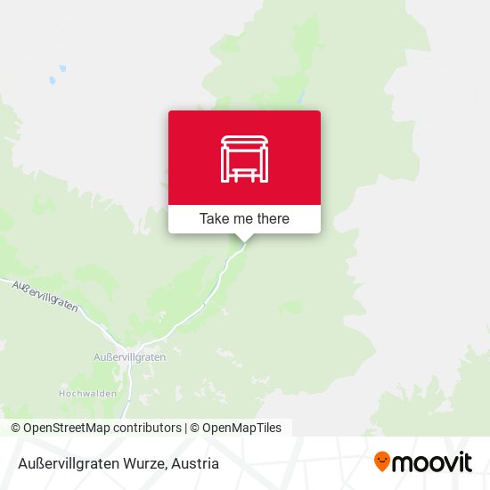 Außervillgraten Wurze map