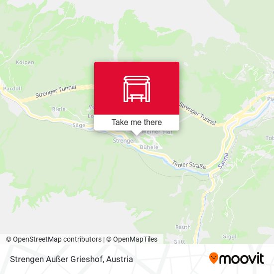 Strengen Außer Grieshof map