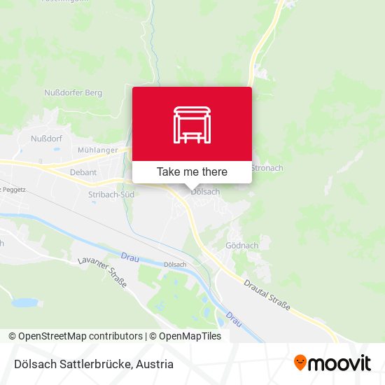 Dölsach Sattlerbrücke map