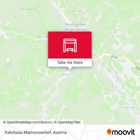 Kelchsau Mamooserhof map