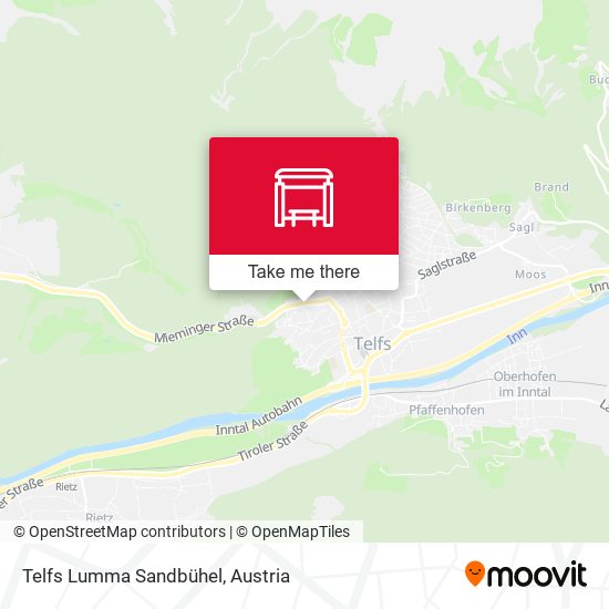 Telfs Lumma Sandbühel map