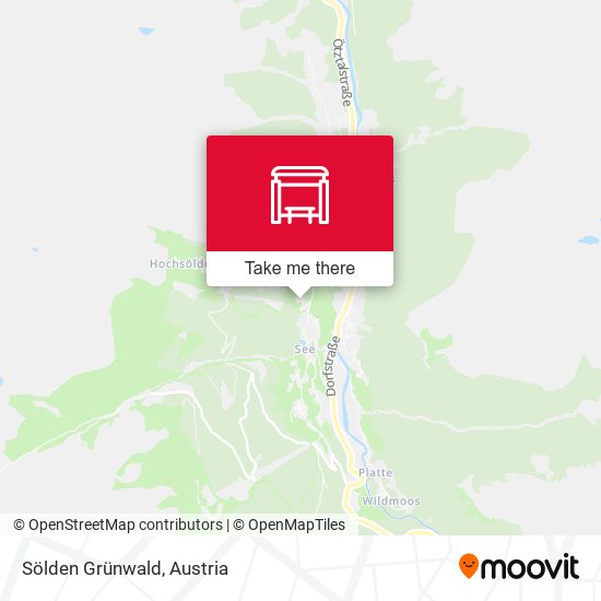 Sölden Grünwald map