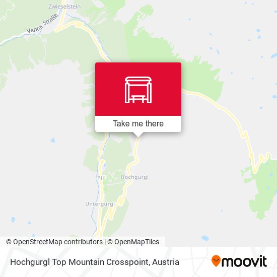 Hochgurgl Top Mountain Crosspoint map