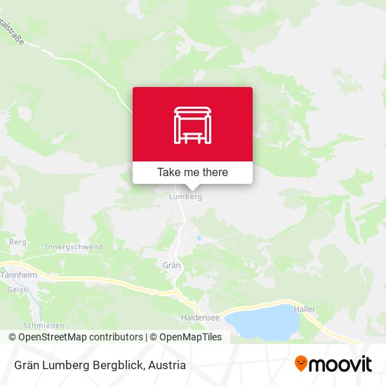 Grän Lumberg Bergblick map