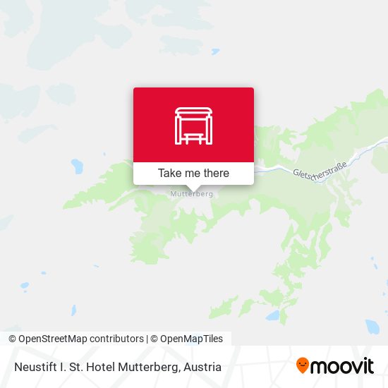 Neustift I. St. Hotel Mutterberg map