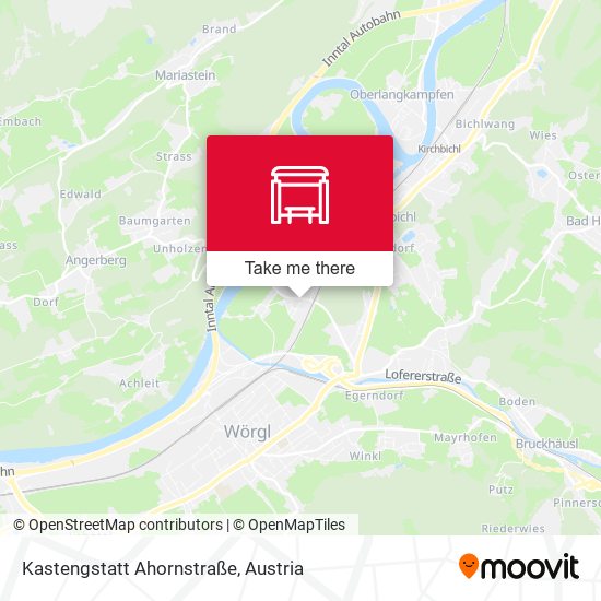 Kastengstatt Ahornstraße map