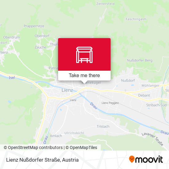 Lienz Nußdorfer Straße map