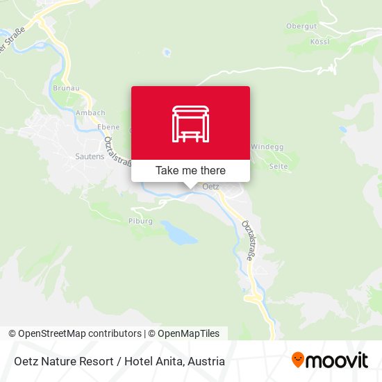 Oetz Nature Resort / Hotel Anita map