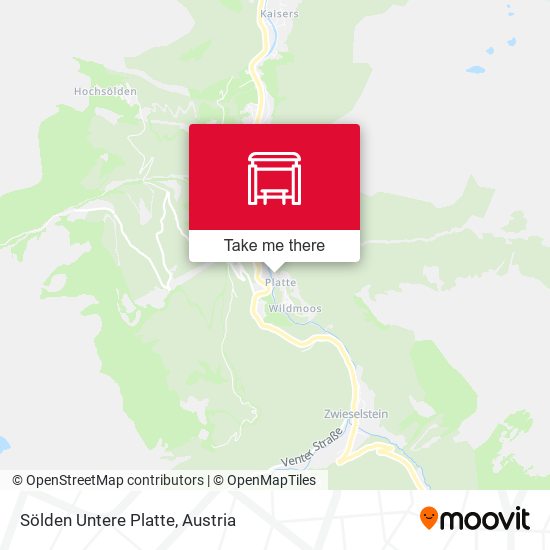 Sölden Untere Platte map