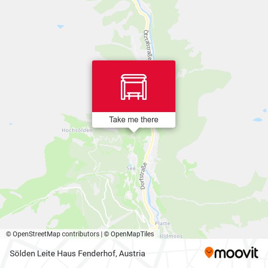 Sölden Leite Haus Fenderhof map