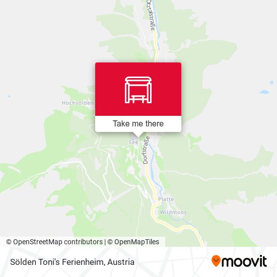 Sölden Toni's Ferienheim map