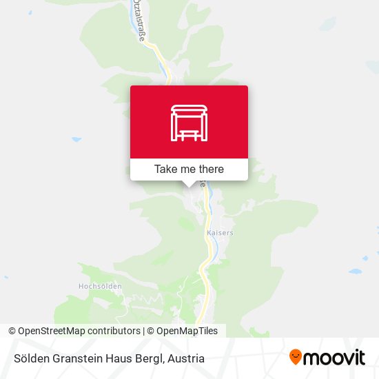 Sölden Granstein Haus Bergl map