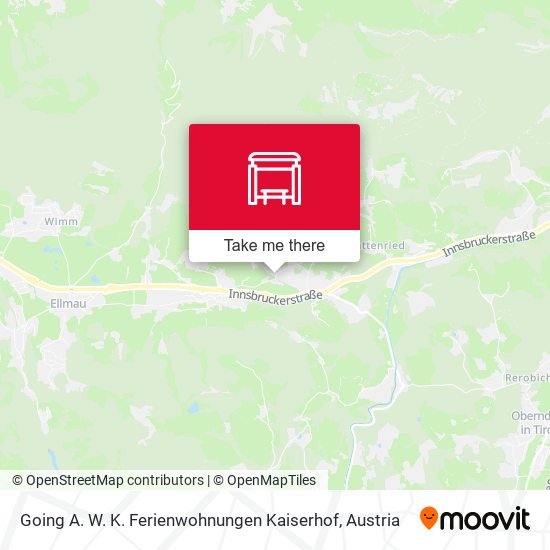 Going A. W. K. Ferienwohnungen Kaiserhof map