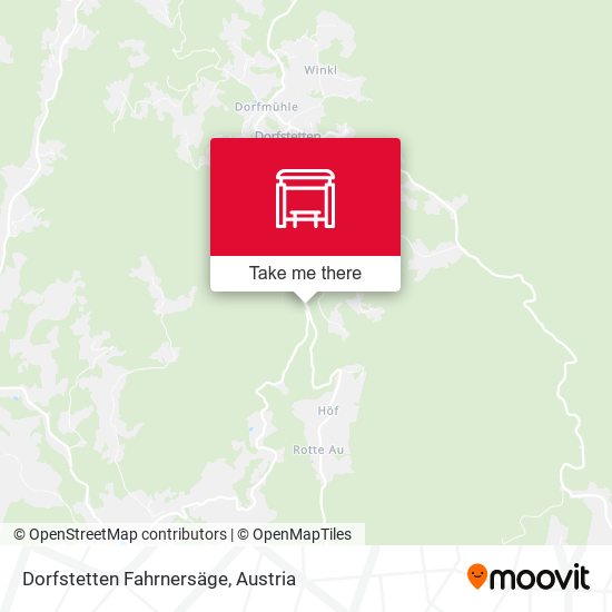 Dorfstetten Fahrnersäge map