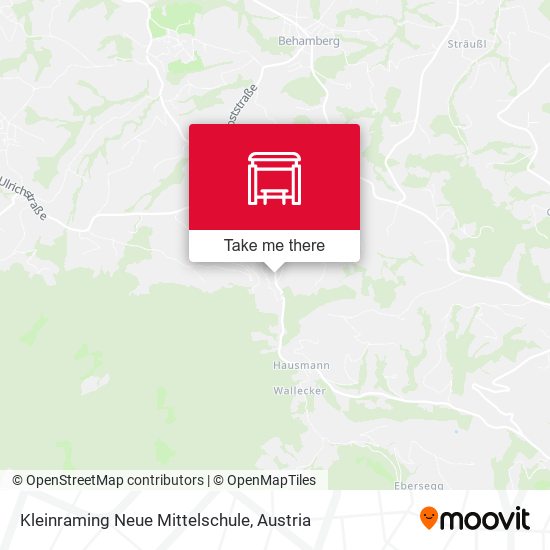 Kleinraming Neue Mittelschule map