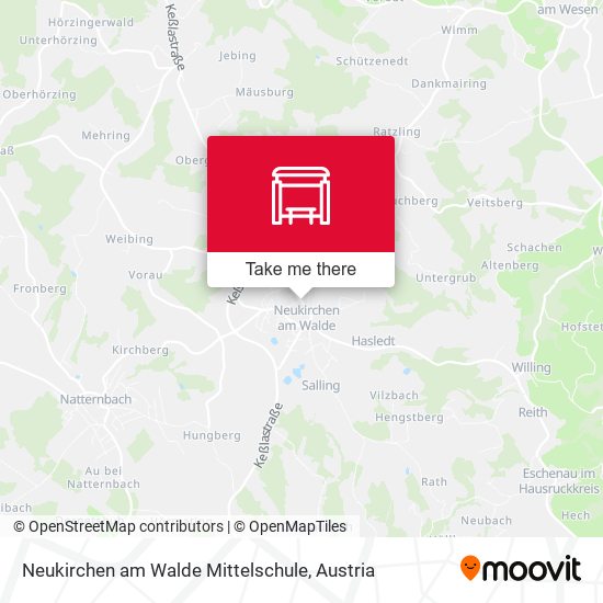 Neukirchen am Walde Mittelschule map