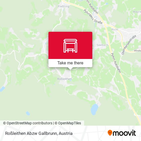 Roßleithen Abzw Gallbrunn map