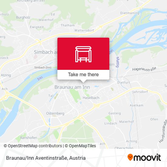Braunau/Inn Aventinstraße map