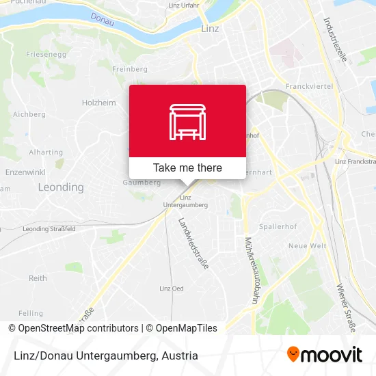 Linz/Donau Untergaumberg map