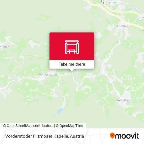 Vorderstoder Filzmoser Kapelle map