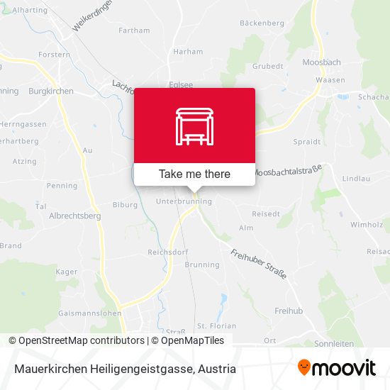 Mauerkirchen Heiligengeistgasse map
