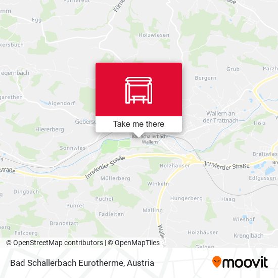 Bad Schallerbach Eurotherme map