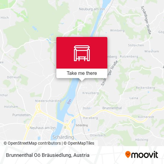 Brunnenthal Oö Bräusiedlung map