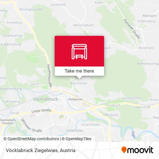 Vöcklabruck Ziegelwies map