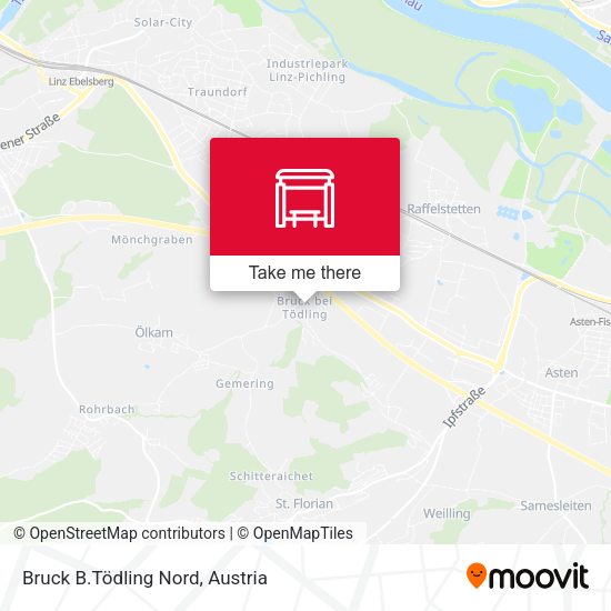 Bruck B.Tödling Nord map