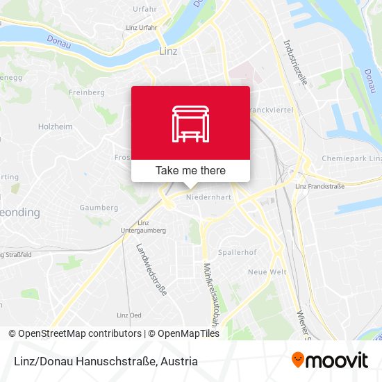 Linz/Donau Hanuschstraße map