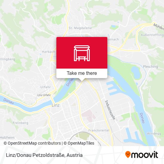Linz/Donau Petzoldstraße map