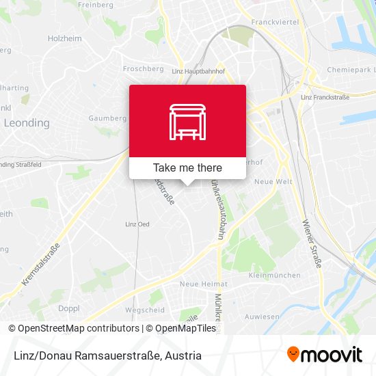 Linz/Donau Ramsauerstraße map