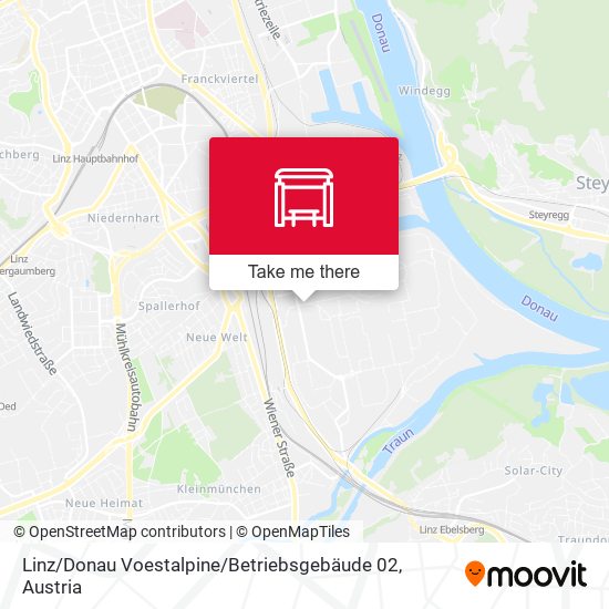 Linz / Donau Voestalpine / Betriebsgebäude 02 map