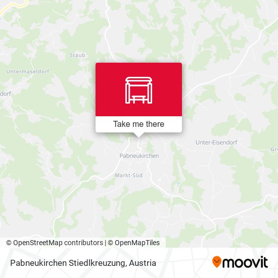 Pabneukirchen Stiedlkreuzung map