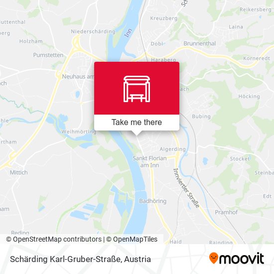 Schärding Karl-Gruber-Straße map