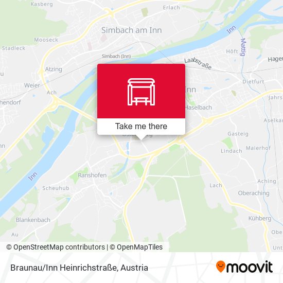 Braunau/Inn Heinrichstraße map