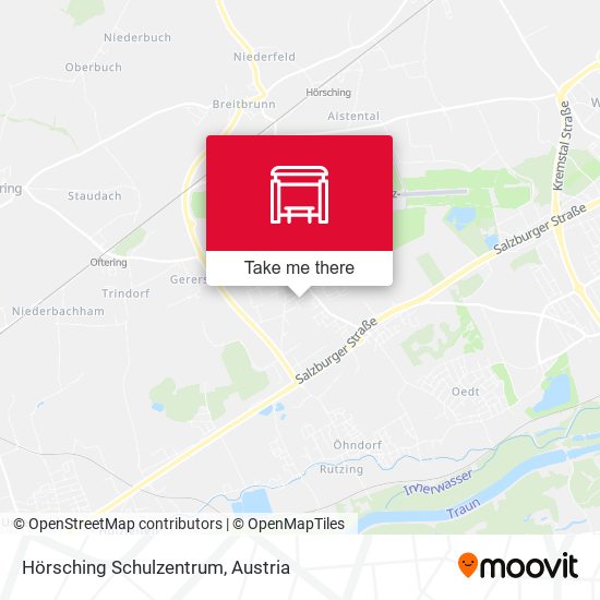 Hörsching Schulzentrum map