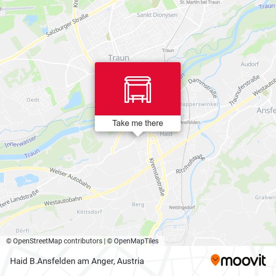 Haid B.Ansfelden am Anger map