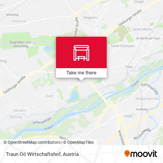 Traun Oö Wirtschaftshof map