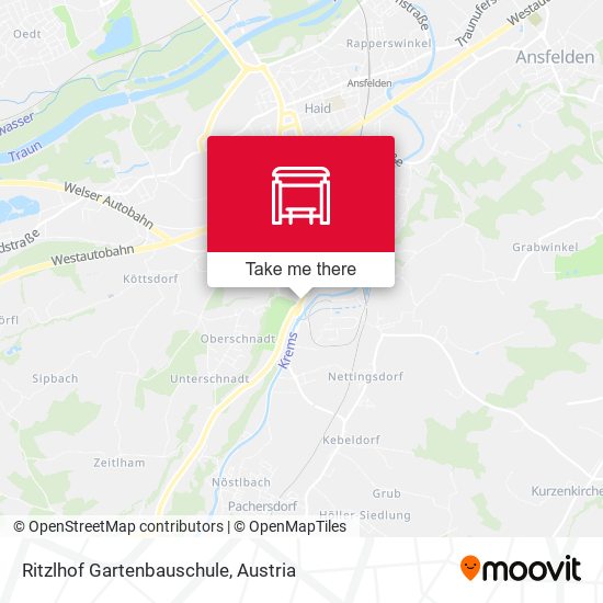 Ritzlhof Gartenbauschule map