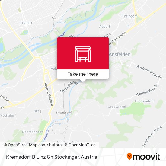 Kremsdorf B.Linz Gh Stockinger map