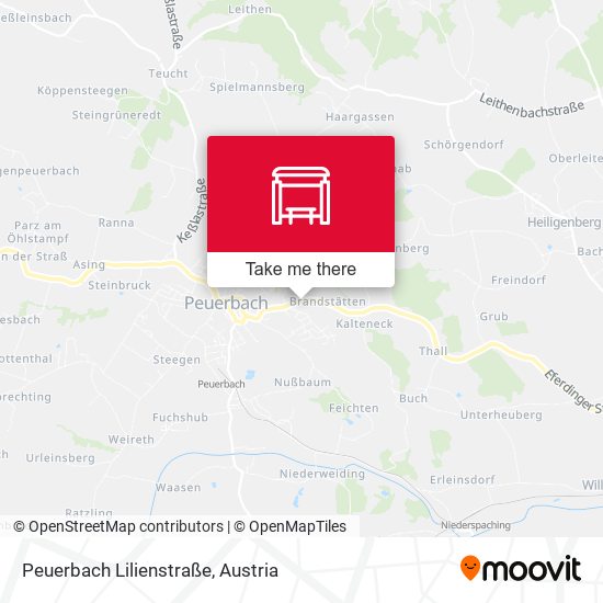 Peuerbach Lilienstraße map