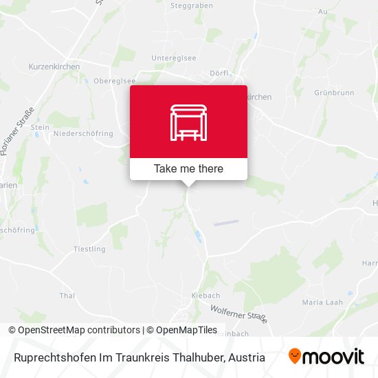 Ruprechtshofen Im Traunkreis Thalhuber map