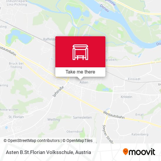 Asten B.St.Florian Volksschule map