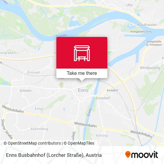 Enns Busbahnhof (Lorcher Straße) map