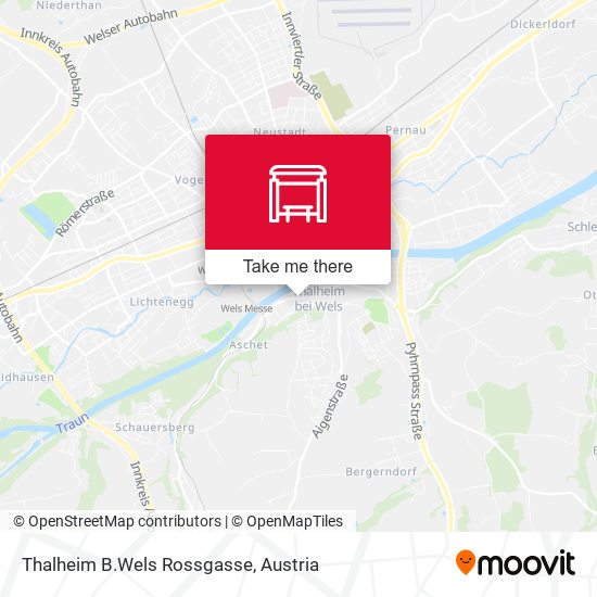 Thalheim B.Wels Rossgasse map