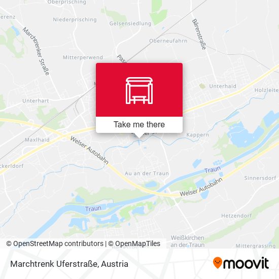 Marchtrenk Uferstraße map