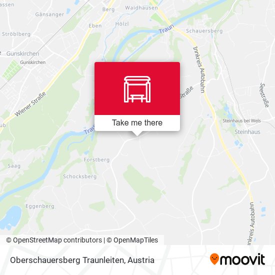 Oberschauersberg Traunleiten map