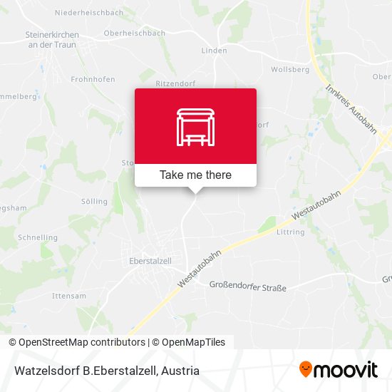 Watzelsdorf B.Eberstalzell map