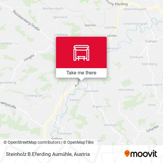 Steinholz B.Eferding Aumühle map